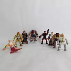 Lot of 8 Medieval Action Figures Knights Wizards Mermen Pre-Owned