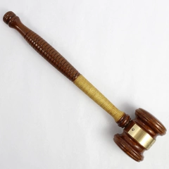 Carl Lambert Commander Tri City Am Vets Post 2000 Wooden Gavel