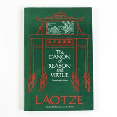 The Canon of Reason and Virtue by Lao-Tze 1991 Chinese English Paperback
