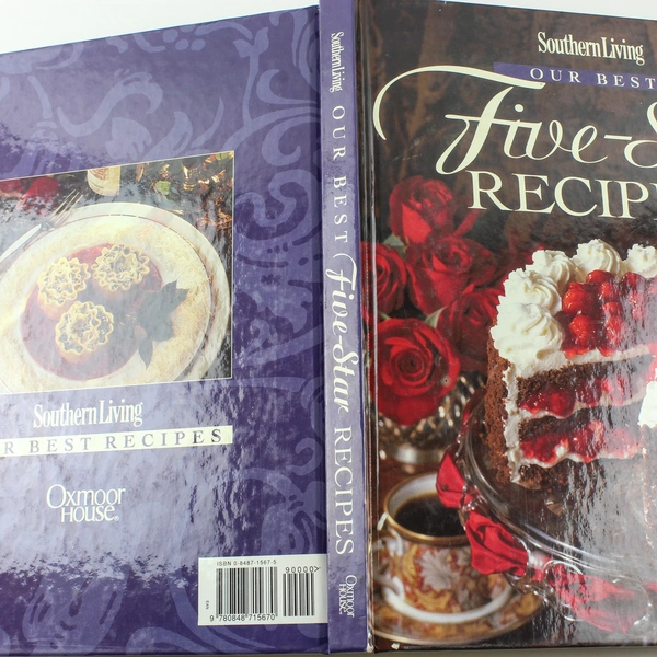 Our Best Five Star Recipes by Southern Living 1997 Hardcover Book