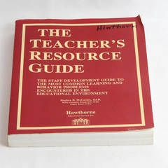 The Teacher's Resource Guide Staff Development 1994 Hawthorn Paperback