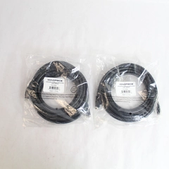 Lot of 2 Monoprice 14ft 24AWG Cat6 UTP Ethernet Cables Sealed Black 2309