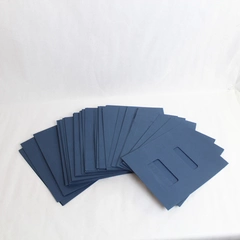 Lot of 43 File Folders With 2 Front Views Business Card Holder Inside Office