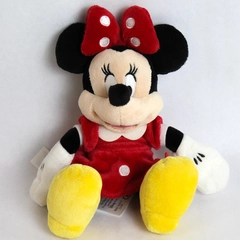 Official Disney Store Minnie Mouse In Red Dress Stuffed Plush Toy 9"