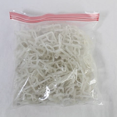 Lot of 160 Standard Size Plastic Eaves House Clips for Hanging Lights