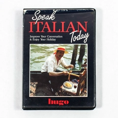 Hugo's Speak Italian Today Maria Gagliardi-Ward 1987 Cassette and Booklet 