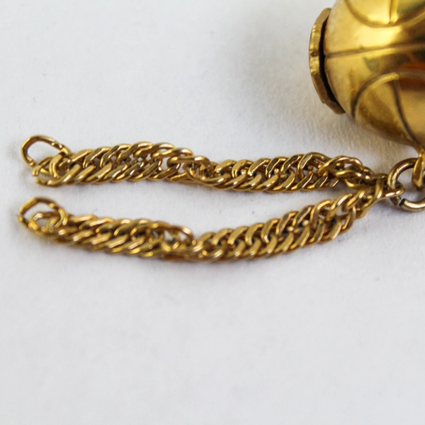 Josten's 1977 Gold Tone OSAA State Basketball Champions Pendant Broken Chain