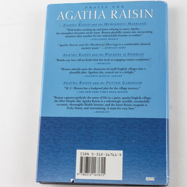 Agatha Raisin and the Terrible Tourist by M.C. Beaton 1997 Hardcover Book