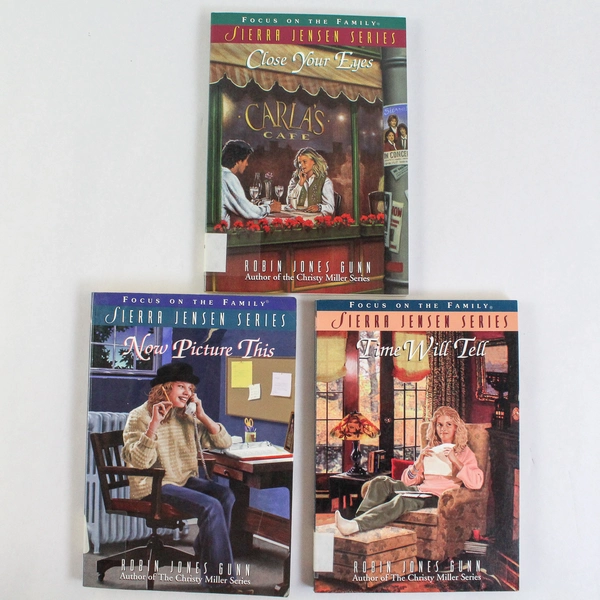 Lot of 3 Sierra Jensen Series Books 4, 8, 9 by Robin Jones Gunn Ex Library