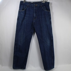 Rustler Men's Dark Wash Jeans 36x30 Straight Leg 5 Pocket Good Condition