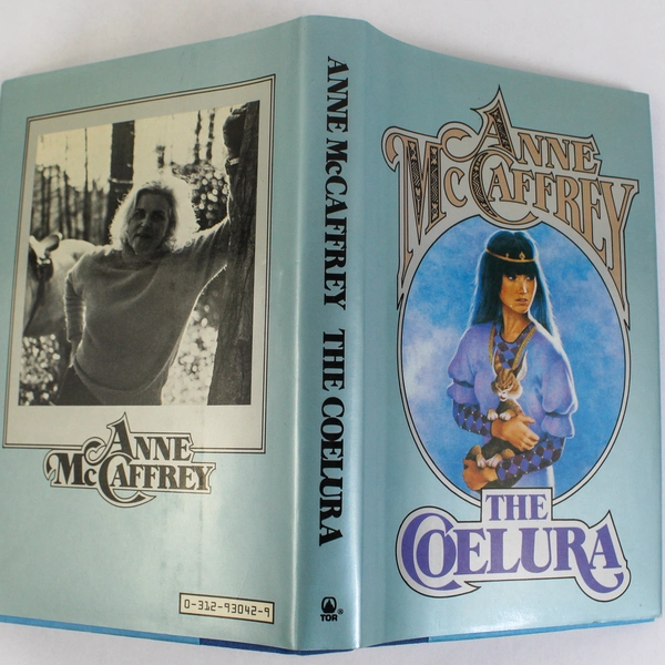 The Coelura by Anne McCaffrey 1987 First Tor Printing HC Good Condition