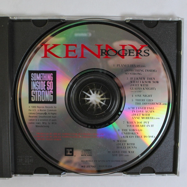 Kenny Rogers Something Inside So Strong CD 1989 Reprise Records Country