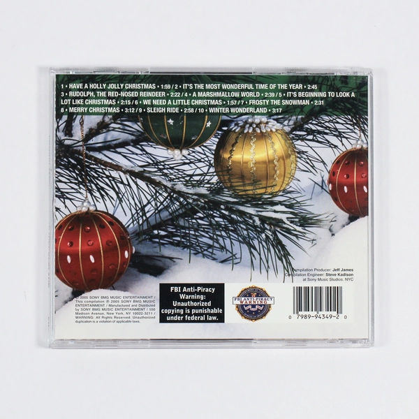 Johnny Mathis Winter Wonderland CD 2005 BMG Holiday Compilation Good Condition