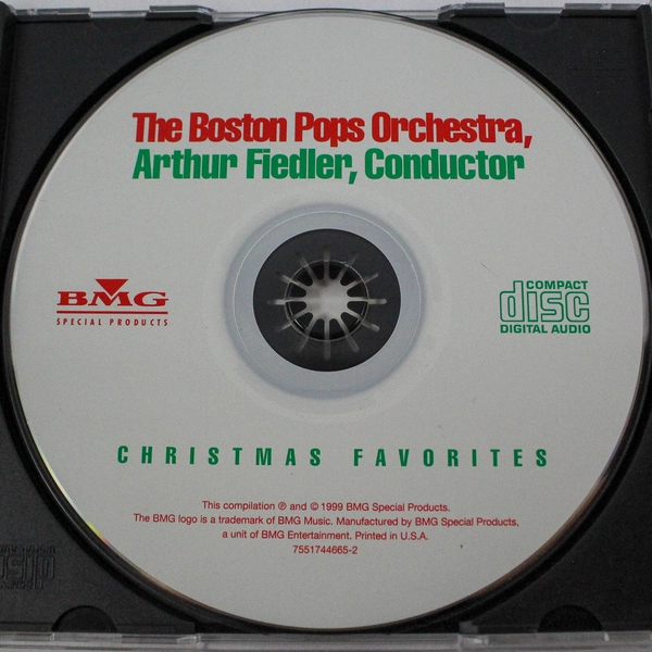 Christmas Favorites CD The Boston Pops Orchestra 1999 BMG Good Condition