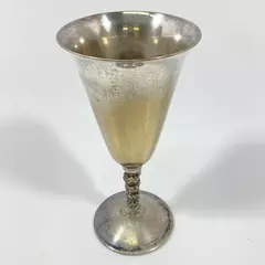 Vintage Valero EPB Chalice Goblet Twisted Stem Made In Spain