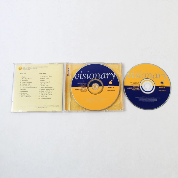 Visionary The Ultimate David Arkenstone CD 2 Disc Set Narada Collection 2002