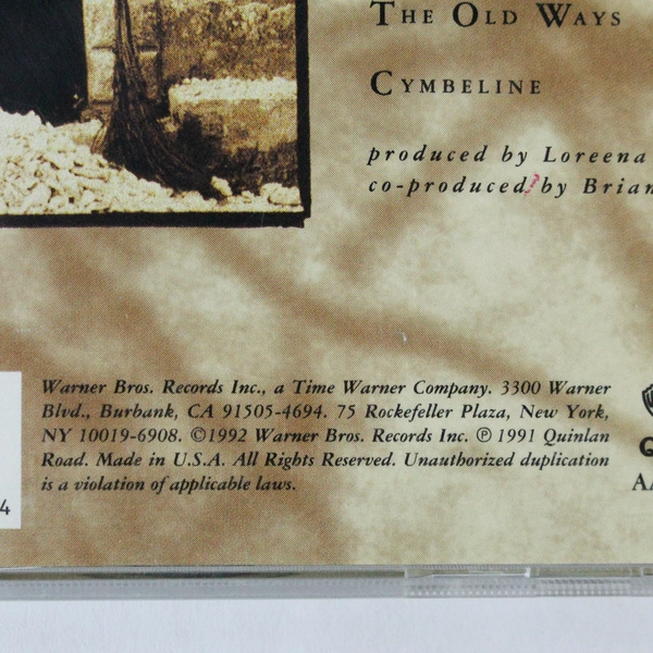 Loreena McKennitt The Visit CD 1992 Warner Bros Records 9 26880-2 Celtic