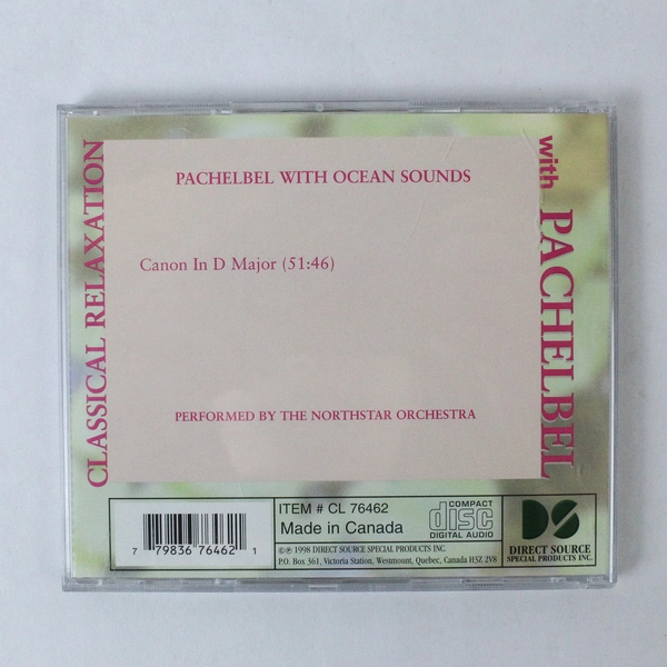 Classical Relaxation Pachelbel CD 1998 Ocean Sounds by Northstar Orchestra