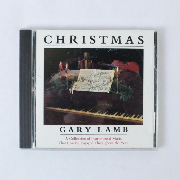 Christmas by Gary Lamb CD Classical Piano Music 1990 Golden Gate Records