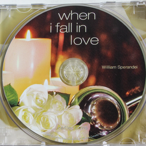 When I Fall in Love CD by William Sperandei 2006 Somerset Entertainment