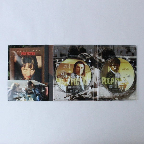 Pulp Fiction 2002 Collector's Edition DVD 2 Disc Set Miramax Pre-Owned