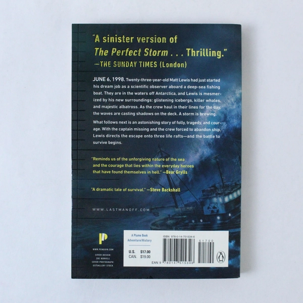 Last Man Off by Matt Lewis 2015 Paperback True Story of Survival