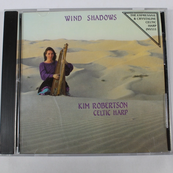 Kim Robertson Wind Shadows Celtic Harp CD 1987 Invincible Music INV111