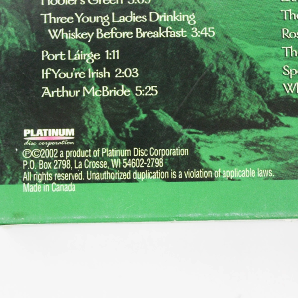 Celtic Soul The Magic of Ireland 2 CD Set 2002 Platinum Disc