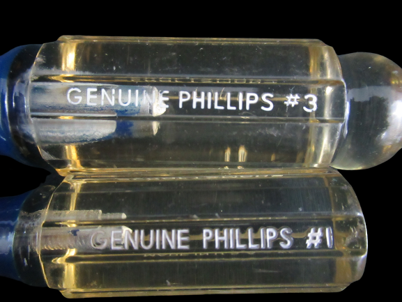 Vintage 2pc Craftsman Genuine Phillips Head Screwdriver Set Stubby #1 #3