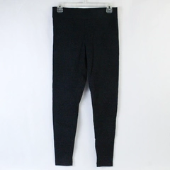 Matty M Legging Black Leopard Pattern Juniors Size Small Nylon Blend Elastic