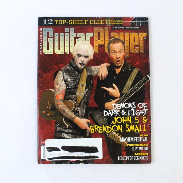 Guitar Player Magazine October 2012 Vol 46 No. 10 John 5 Brendon Small