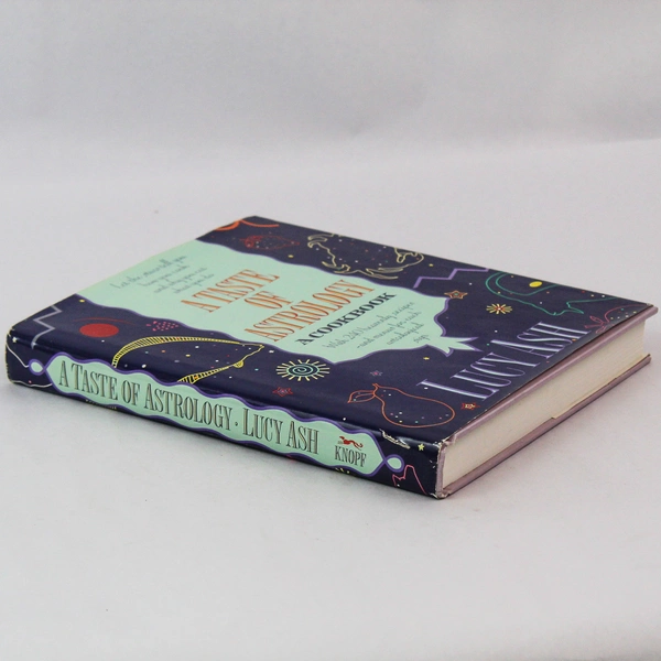 A Taste of Astrology A Cookbook by Lucy Ash 1988 Knopf Hardcover Dust Jacket