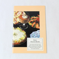 Equal Delicious Recipes Vintage 1983 Paperback Booklet