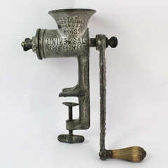 Antique 1899 L.F & C. New British Conn USA Metal Universal Manual Food Grinder