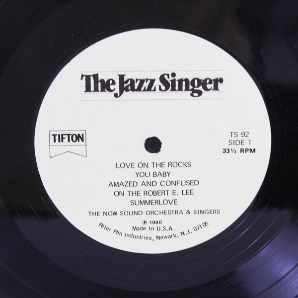 The Now Sound Orchestra The Jazz Singer 1980 LP Record TS-92