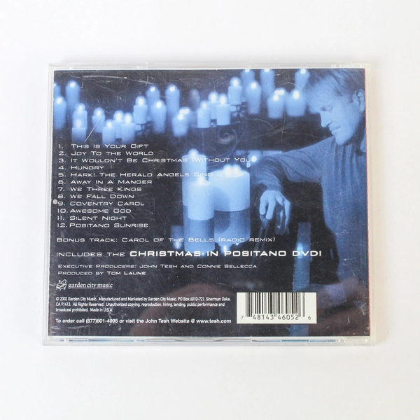Christmas Worship by John Tesh 2002 CD with Christmas in Positano DVD
