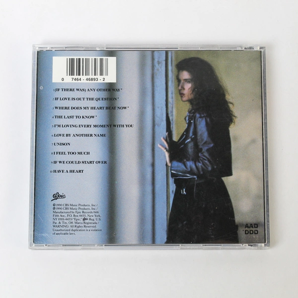 Unison by Celine Dion 1990 CD Epic Records 