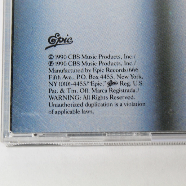 Unison by Celine Dion 1990 CD Epic Records 