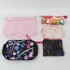 Lot of 5 Small Makeup Perfume Pouches