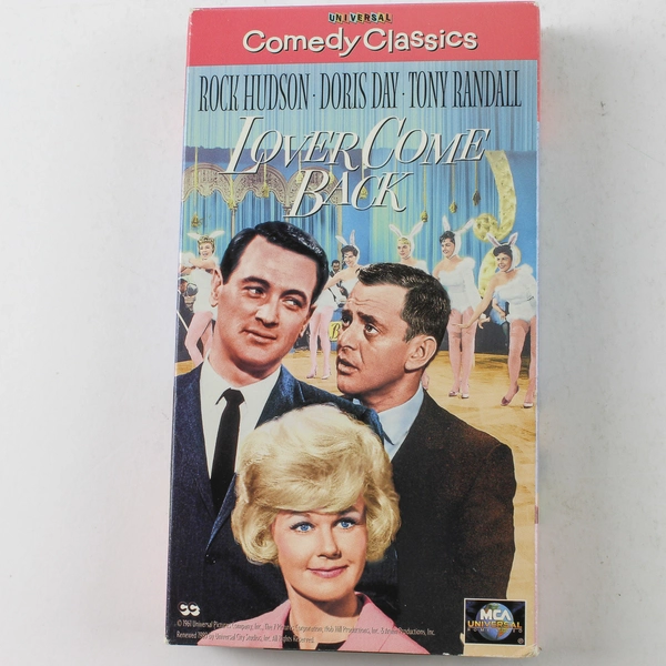 Lover Come Back VHS 1996 Doris Day Tony Randall Comedy Classics