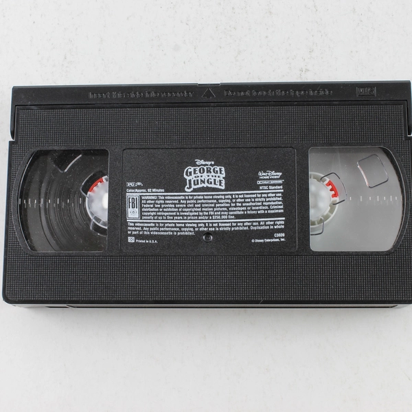 George of the Jungle VHS 1997 Brendan Fraser Walt Disney