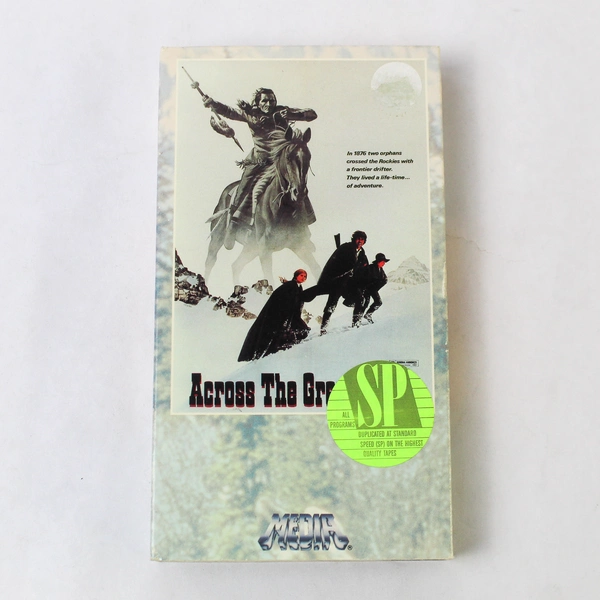 Across the Great Divide VHS 1986 Media Home Entertainment Robert Logan