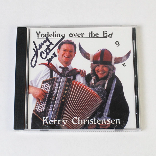 Yodeling Over The Edge Kerry Christensen Music Autographed CD 2008