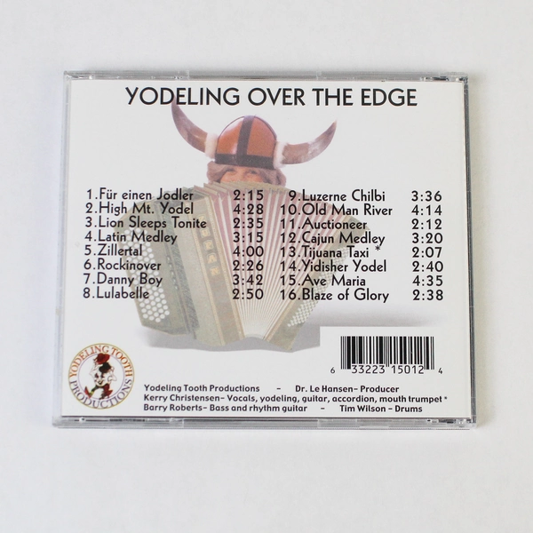 Yodeling Over The Edge Kerry Christensen Music Autographed CD 2008