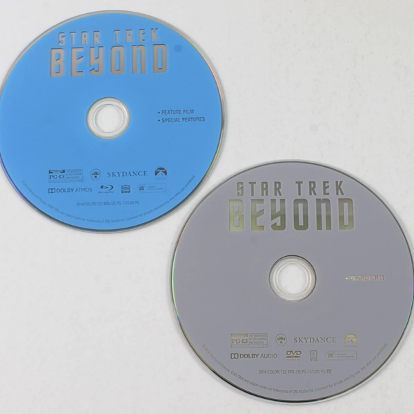 Star Trek Beyond Blu-ray and DVD Set 2016 Chris Pine Paramount Pictures