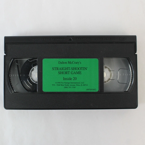Dalton McCrary’s Straight Shooting Short Game 2 Set VHS Golf