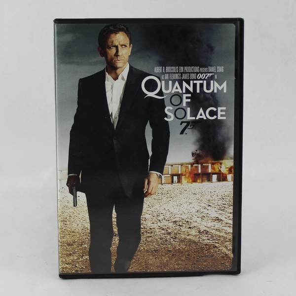 DVD Quantum of Solace 007 Daniel Craig Action Movie Good Condition