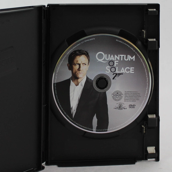 DVD Quantum of Solace 007 Daniel Craig Action Movie Good Condition