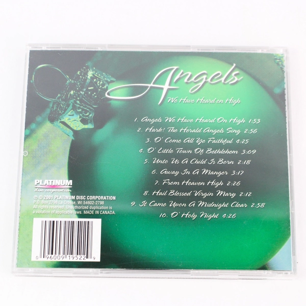 Angels We Have Heard on High Platinum Records Holiday Music 2001 CD