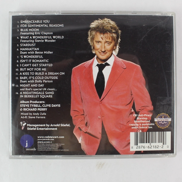 Stardust: The Great American Songbook, Vol. 3 by Rod Stewart CD 2004 J Records